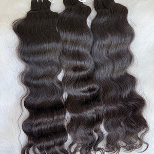 Indian Luxe Virgin wavy Hair Bundle Deal