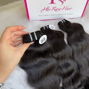 Indian Luxe Virgin wavy Hair Bundle Deal