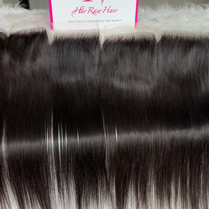 Raw Cambodian Hair Straight HD lace closure