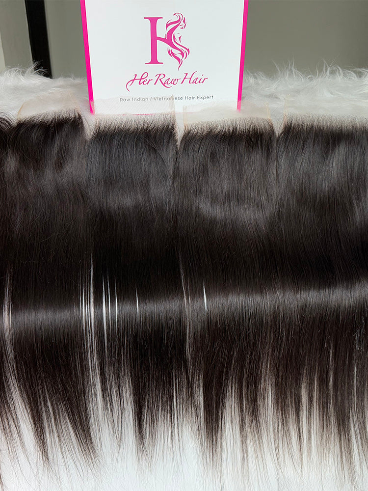 Raw Cambodian Hair Straight HD lace closure