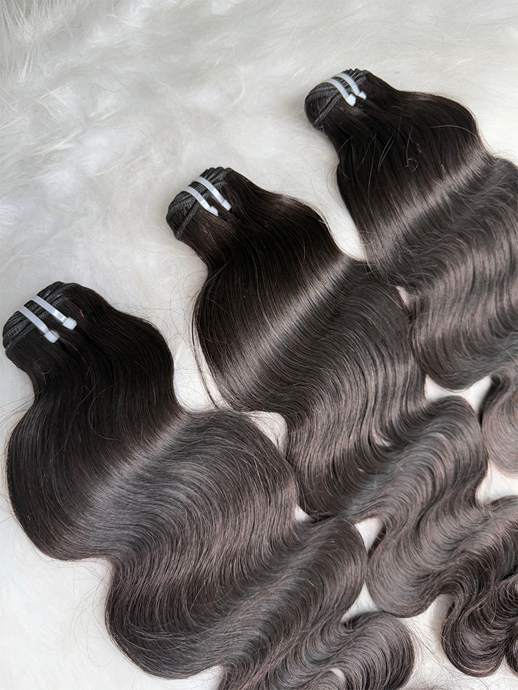 Indian Luxe Virgin body wave Hair Bundle Deal