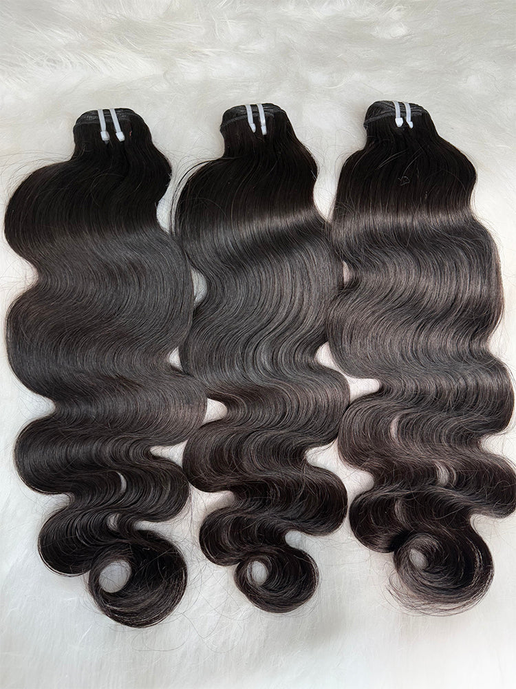 Indian Luxe Virgin body wave Hair Bundle Deal