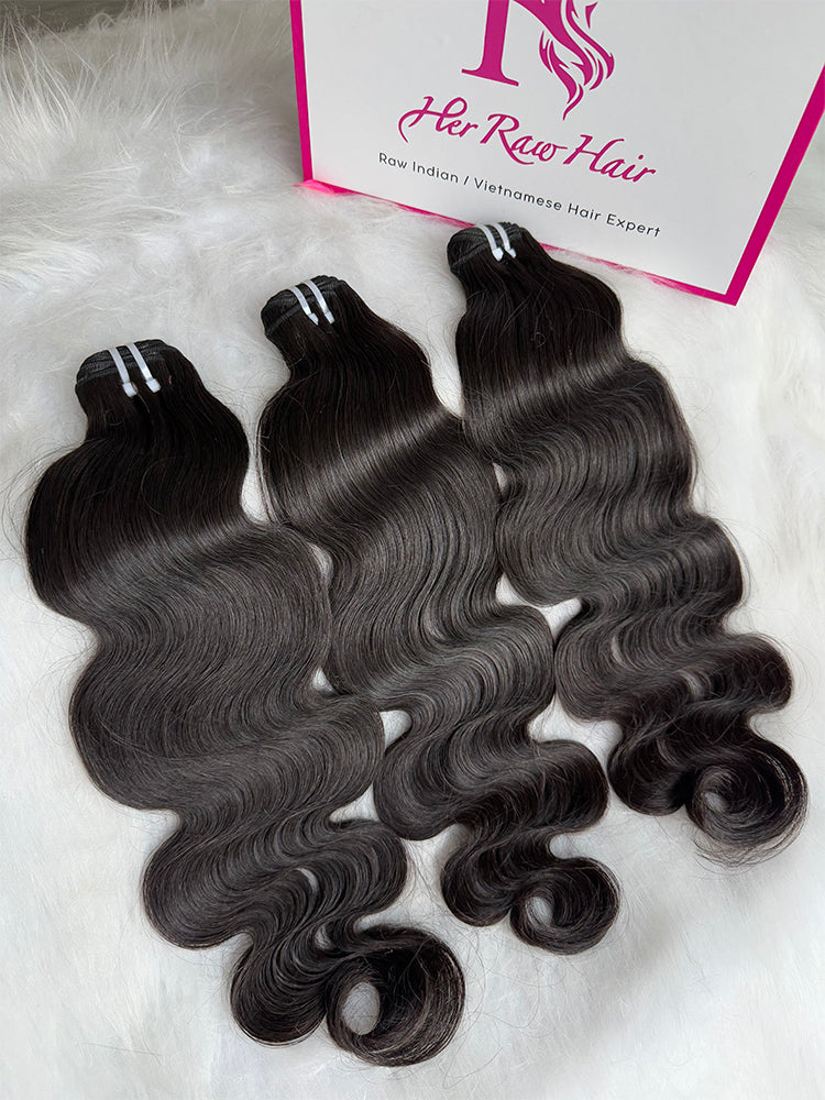 Indian Luxe Virgin body wave Hair Bundle Deal