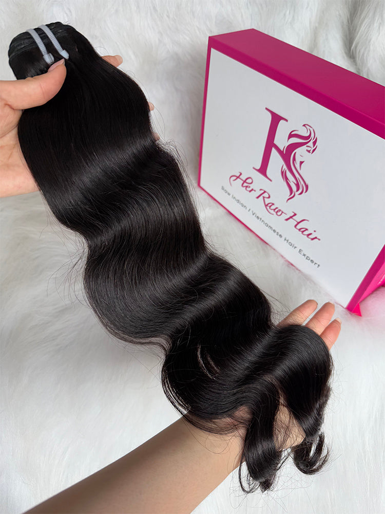 Indian Luxe Virgin body wave Hair Bundle Deal