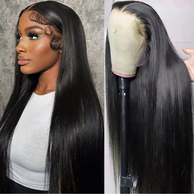 Indian Luxury Straight virgin hair HD Lace closure wig