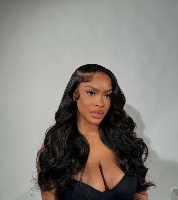 Indian Luxury Body wave virgin hair lace frontal wig