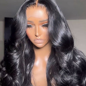 Indian Luxury Body wave virgin hair lace frontal wig