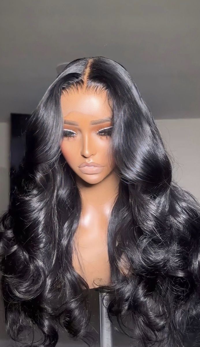 Indian Luxury Body wave virgin hair lace frontal wig