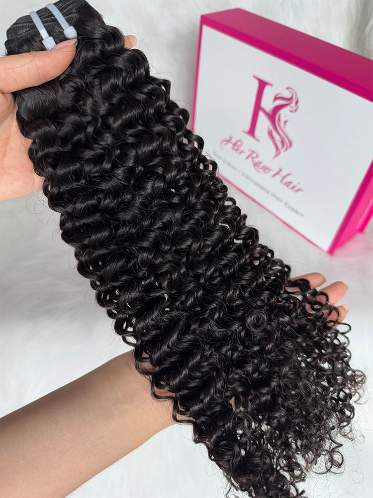 Indian Luxe Virgin Curly Hair Bundle Deal