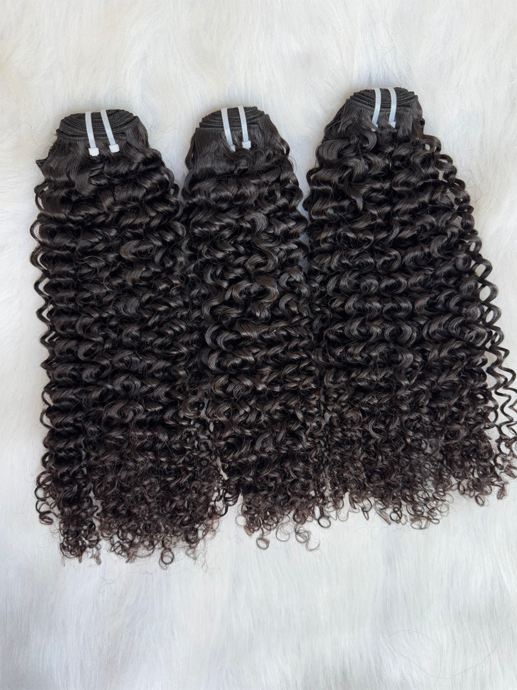 Indian Luxe Virgin Curly Hair Bundle Deal