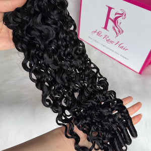 Indian Luxe Virgin Burmese Spiral Hair Bundle Deal