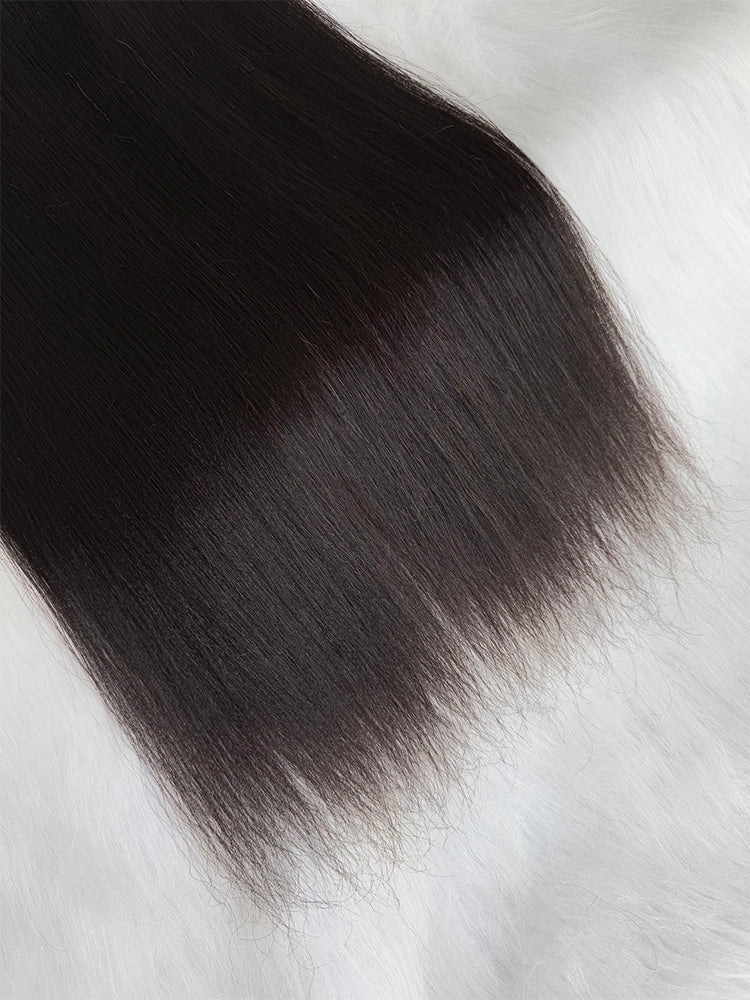 Indian Luxe  Virgin Yaki straight Hair Bundle Deal