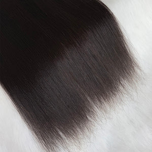 Indian Luxe  Virgin Yaki straight Hair Bundle Deal