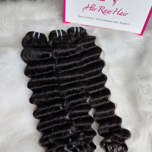 Indian Luxe Virgin loose deep Hair Bundle Deal