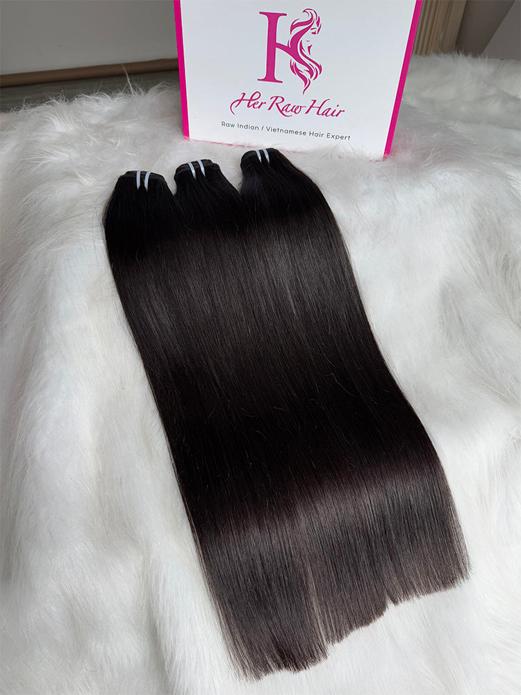 Indian Luxe Virgin Straight Hair Bundle Deal