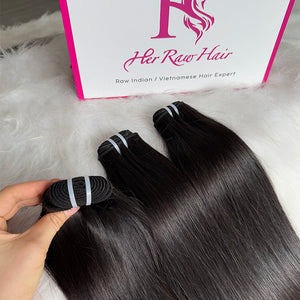 Indian Luxe Virgin Straight Hair Bundle Deal