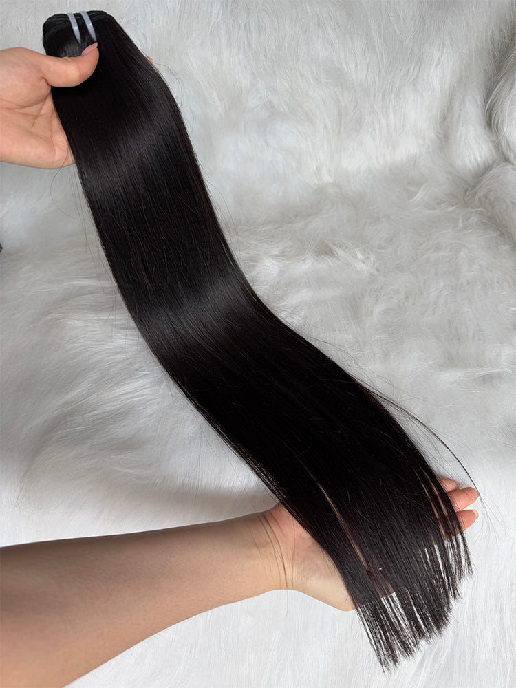 Indian Luxe Virgin Straight Hair Bundle Deal