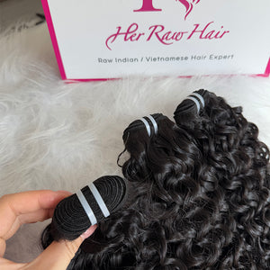 Indian Luxe Virgin Hair water wave  Bundle Deal