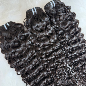 Indian Luxe Virgin Hair water wave  Bundle Deal