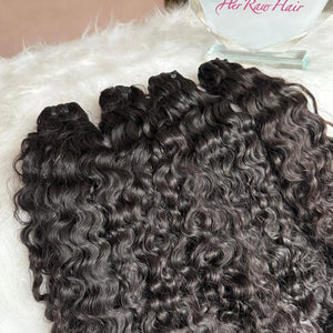 Vietnamese Hair Raw Double Drawn Bone Straight Bundles Deal