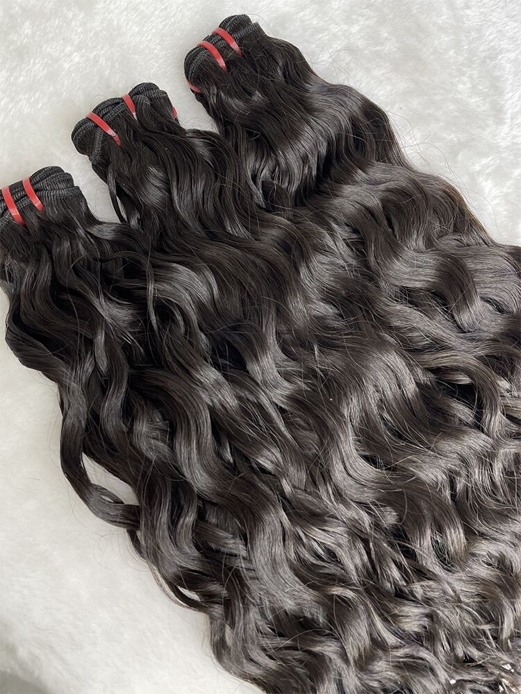 Raw Cambodian Curly Double Drawn Bundle Deal One Donor hair
