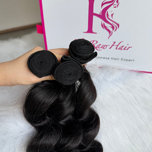 Luxury Virgin hair Cambodian Loose wave bundle deals