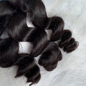 Luxury Virgin hair Cambodian Loose wave bundle deals