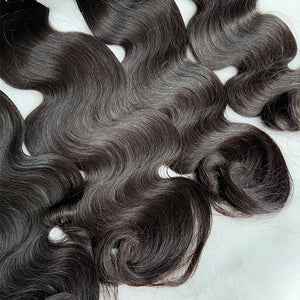 Raw Cambodian Body wave Double Drawn Hair Bundle Deal