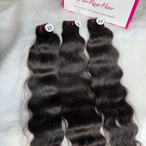 Luxury Virgin hair Cambodian wavy bundle deals