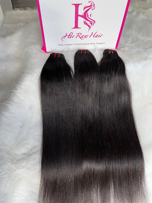 Luxury Virgin hair Cambodian Yaki straight bundle deals