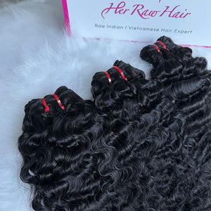 Cambodian Burmese curly Luxury Virgin hair bundle deals