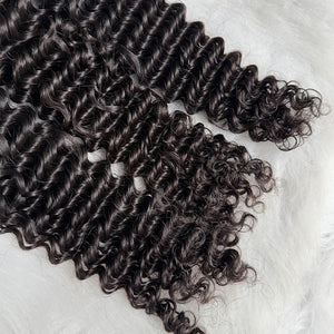 Luxury Virgin hair Cambodian Deep wave bundle deals