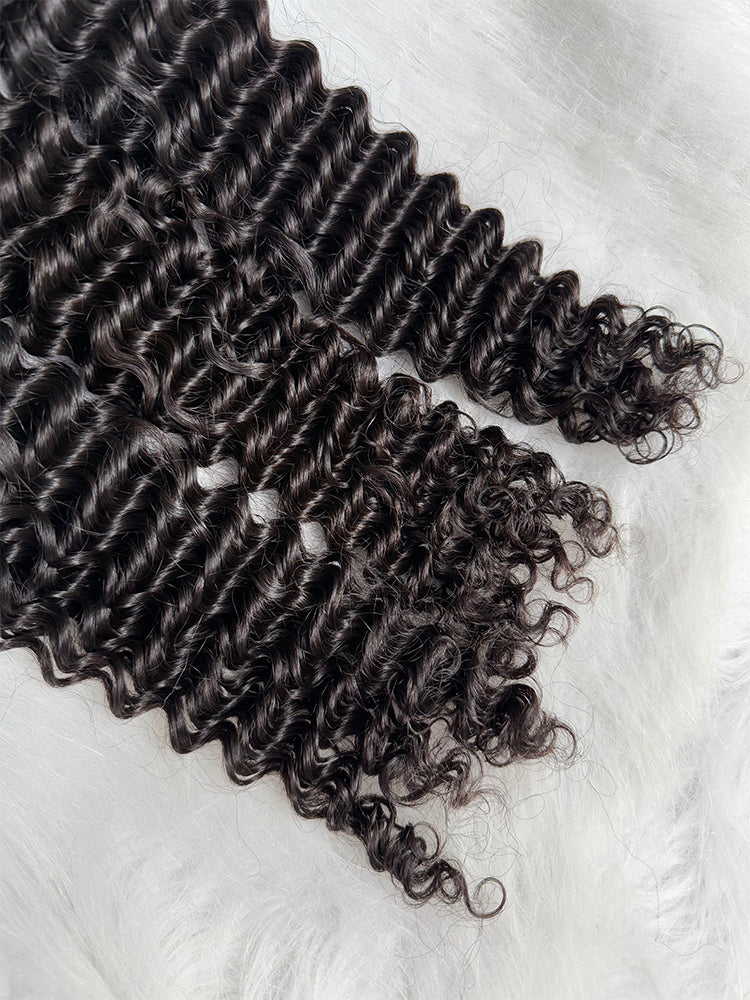 Luxury Virgin hair Cambodian Deep wave bundle deals