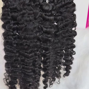 Indian Luxe Virgin Burmese curly  Hair Bundle Deal