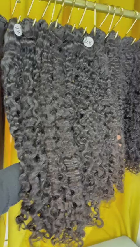 Burmese curly bundles (6)