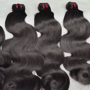 Raw Cambodian Body wave Double Drawn Hair Bundle Deal