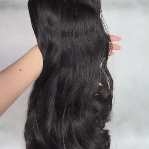 Raw Cambodian Egg Curly Double Drawn Hair Bundle Deal