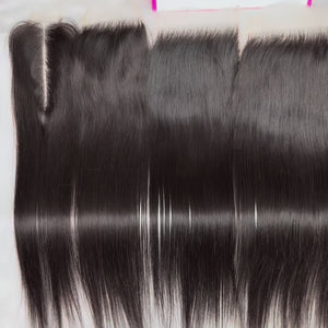 Raw Cambodian Hair Straight HD lace closure