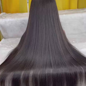 Raw Vietnamese Hair Straight HD Closure Wig