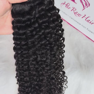 Indian Luxe Virgin Curly Hair Bundle Deal