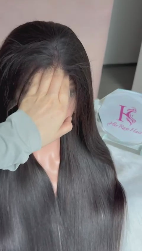 straight mink lace wig5