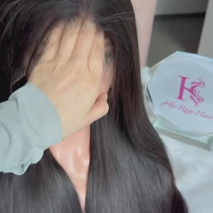 straight mink lace wig5