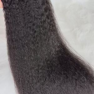 Indian Luxe Virgin kinky straight  Hair Bundle Deal