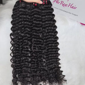 Luxury Virgin hair Cambodian Deep wave bundle deals