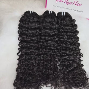 Indian Luxe Virgin Hair water wave  Bundle Deal