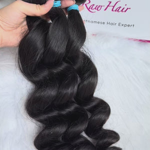 Luxury Virgin hair Cambodian Loose wave bundle deals