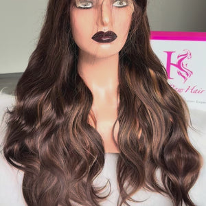 Bodywave #4mix#30color wig