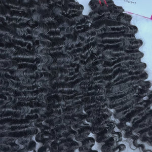 Cambodian Burmese curly Luxury Virgin hair bundle deals