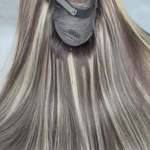 Straight B260A lace wig(2)