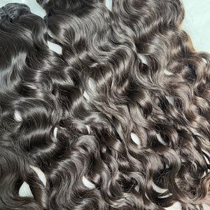 Curly hair extensions